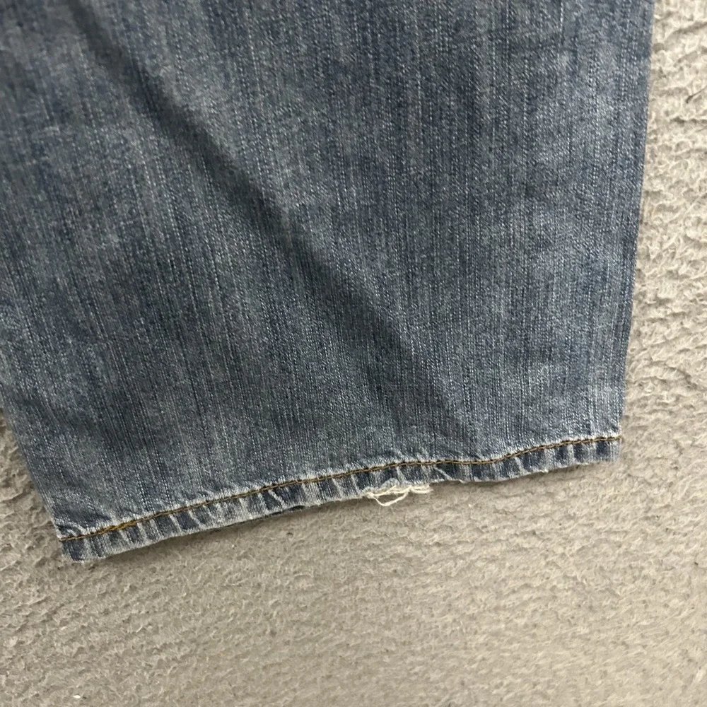 Levis Jeans Mens 36x30 Blue Denim 527 Bootcut Medium Wash Work Wear Cotton Adult